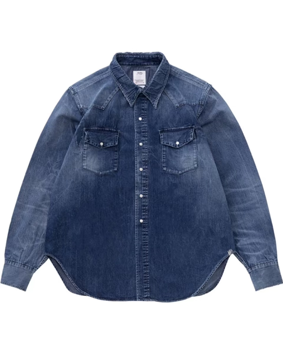 visvim 26AW SOCIAL SCULPTURE SHIRT DRY CRASH